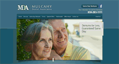 Desktop Screenshot of mulcahydental.com
